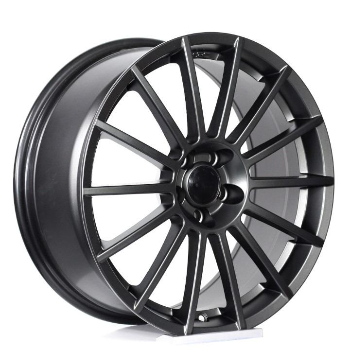 WRC 7.5X17 4X100 ET35 73.1 TITANIUM GREY