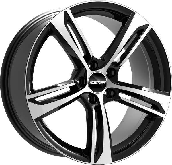 JUEGO DE LLANTAS GMP REVEN  8-8.5X18" 5X120  ET34-37   ANTHRACITE DIAMOND