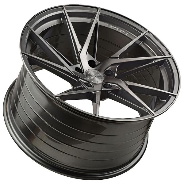 juego de llantas vertini rfs1.9 8.5x19 5x112 et45 flowgorged color titanio