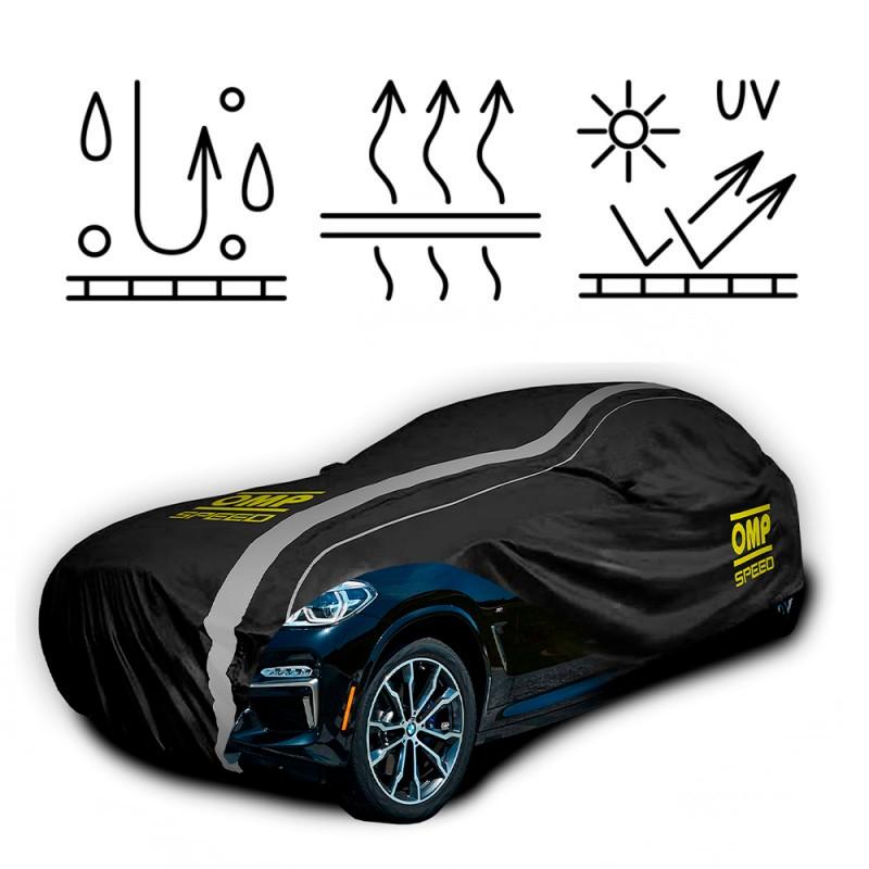 FUNDA CUBRE COCHES OMP 4 CAPAS PARA SUV TALLA M